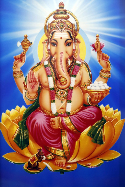 _-_Shiva_hindu_temple_Ganesha_or_Ganapati_the_elephant_headed_Hindu_god_-_(MeisterDrucke-1173930).jpg